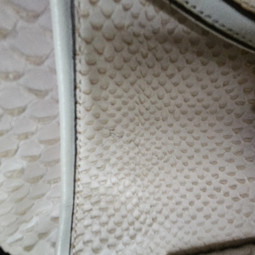 Coach Madison Embossed Python Leather Satchel - Picture 8 of 11